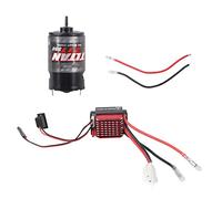 SUNGOOYUE Bill-X60 60A/360A Motore del Motore Scoppio per RC Automobilistico, Lipo 2-3 o 5-9 NIMH Tensione Intervallo, 7,4 V Nove Tensione, per Un'auto Universale 1/10 RC (21T)
