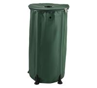 SUNGOOYUE Canna da Pioggia Portatile 100L Materiale di Tarpaulin 500D PVC 32,5IN X Dimensioni 24 Pollici da 3,65 Libbre Peso Accumulo di Acqua Pieghevole con Barile di Pioggia per la Raccolta