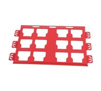 SUNGOOYUE Cassetta degli Attrezzi Robusta Piastra di Montaggio Organizzatore per Montaggio a Parete o a Pavimento in Lega di Alluminio, Facile Installazione per la Parete del Garage o il Pavimento