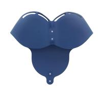 SUNGOOYUE Comoda Custodia Protettiva in Silicone per Cuffie IOS, Copertura Resistente Agli Urti per Chi Viaggia (BLUE)
