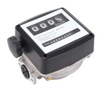 SUNGOOYUE Contatore Carburante Meccanico, Misuratore di Portata a 4 Cifre per Applicazioni di Trasferimento Carburante, Facile da Installare, Misurazione Accurata, Facile da Leggere, Design