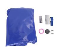 SUNGOOYUE Contenitore per Acqua Dolce da 110 Litri Sacca di Stoccaggio dell'Acqua Portatile di Grande capacità con Anelli in Acciaio Inossidabile per Irrigazione da Campeggio All'aperto