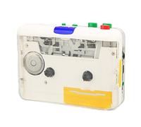 SUNGOOYUE Convertitore USB da Cassetta a MP3, Digitalizzatore Portatile di Nastri con Tipo C, Compatibile con XP/Vista/7, Include Software Audacity, Cuffie