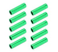 SUNGOOYUE Coperchi Via Cavo -Cappello di Sostituzione Light Alluminio Alluminio Parte 4 Mm Cavo per Tutti i di Biciclette Cambia 10 Parti (Green)