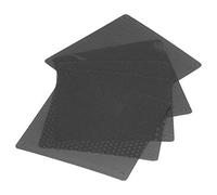 SUNGOOYUE Copriventola per Computer in PVC, Filtro Antipolvere da 12 Cm, Confezione da 5 per PC e Laptop, Riduzione del Rumore, Spessore 0,45 Mm