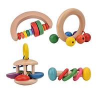 SUNGOOYUE Croci Colorate in Legno in Legno per Bambini per il Giocattolo per L'educazione Precoce