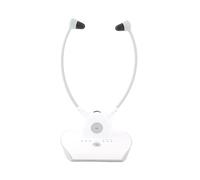 SUNGOOYUE Cuffie per L'udito TV, Cuffie Wireless da 2,4 GHz con Connessione AUX da 3,5 Mm, Suono HiFi SNR 75 DB, Regolazione Volume e Canale, per TV DVD Computer Cellulare Tablet PC (Spina UE