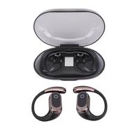 SUNGOOYUE Cuffie per Traduzione AI Wireless con Durata della Batteria di 36 Ore, Cuffie Aperte per Studenti di Lingue, Traduttore in 164 Lingue per Conversazioni Multilingue (BLACK)