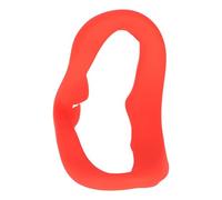 SUNGOOYUE Cuscinetto per gli Occhi in Silicone per 2, Cuscinetto Sostitutivo per la Copertura VR Lavabile e Resistente Al Sudore con Design Confortevole e Traspirante, per Accessori VR (rosso)