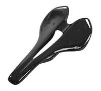 SUNGOOYUE Cuscino per Sella Bici, Design a Centro Cavo per Flusso D'Aria e Comfort, Sella T-800 in Fibra di Carbonio Modello 3K, con Griglia Ad Alto Attrito, per Mountain Bike Bici da Strada