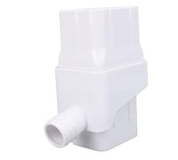 SUNGOOYUE di Raccolta dell'Acqua Piovana, Facile da Installare, Efficiente Kit di Deviazione del Barile di Pioggia per Pluviali - Ideale per Gli Ambientalisti - Materiale ABS (White)