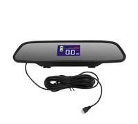 SUNGOOYUE di Retromarcia per Auto, 4 Sensori con Ampio Campo di Rilevamento da 0,3 a 2,0 M Display LCD Avviso a Colori Suoni Acustici a 3 Livelli, per Veicoli Commerciali Berline Camion (BLUE)