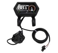 SUNGOOYUE Display LCD in Bici Elettrica, Pannello a Colori dello Schermo per la Bici E con Protocollo OMD n. 2 Supporto 24V 36V 48 V Sistemi SM Confettatore di Connessione a Ciclo di