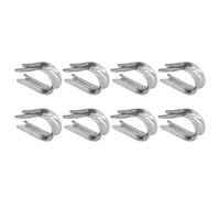 SUNGOOYUE Finiro 50 Pc con Corda di Filo in Acciaio Inossidabile Strumenti per Cavi per Cavi - Finitura Altamente Vivace e Lucida Ideale per L'industria della Costruzione Navale Adatta per le Corde