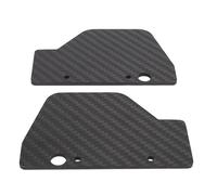 SUNGOOYUE Flip di Fango Posteriore in Fibra di Carbonio RC per Il Mojave ARRMA, Resistente All'impatto e Facile da Installare Mud Guards per Gli Appassionati di Auto RC