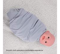 SUNGOOYUE Foto Super Delicata per Bambini, Avvolgimento della Manovra, Non e della Pelle, Ideale per Salvare la Crescita, 150 X 50 Cm (GREY)
