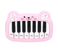 SUNGOOYUE Giocattolo per Tastiera di Pianoforte per Bambini, per Bambini Piccoli con Suoni di Pianoforte e Chitarra Strumento Musicale Elettronico Portatile per di età Compresa tra (Roseo)