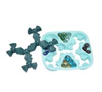 SUNGOOYUE Gioco di Flipper Rotante con Design Ergonomico Curvo per Alleviare Lo Stress e Migliorare la concentrazione. Giocattolo Educativo (18 Perline)