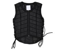 SUNGOOYUE Giubbotto Equestre, Giubbotto per a Cavallo Protettivo Assorbimento Unisex Assorbimento di Urbano Confortevole Corda Laterale Regolabile con Chiusura con Cerniera per Ragazzi (XS)