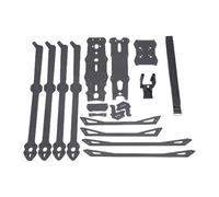 SUNGOOYUE Kit Drone, Telaio Quadricottero in Fibra di Carbonio con Versatile Doppio Controller di Volo per Corse e Costruzione Fai-da-te 13 Pollici 570 Mm Compatibile con O3