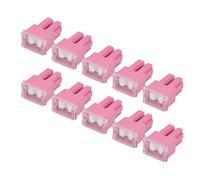 SUNGOOYUE Kit Fusibili Ad Azione Lenta 30A 32V per Camion Auto, Terminali Sicuri a Doppia Presa Dritta, Confezione 10 Ricambi per Fusibili Auto