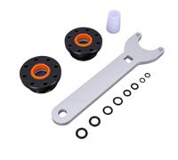 SUNGOOYUE Kit Guarnizioni Cilindro Idraulico Frontale, Gomma Resistente | Componenti di ricostruzione dello sterzo marino, compatibilità con oltre 20 cilindri OEM, chiave a perno e strumento di