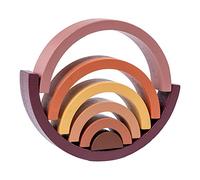 SUNGOOYUE La Ricchezza del Legno Previene un Giocattolo di Colore Grande, Colorato per Cintura per un Gioco Piccolo, Piccolo, Infinitamente Divertente per lo Sviluppo del Cervello, Materiale per un