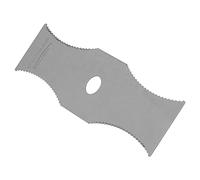 SUNGOOYUE Lama per Tagliaerba a Bordo Seghettato | Lama tosaerba bianca per tagliare l\' Bordo a dente di Design a dente di 12x3,5 pollici Falciatura del prato in acciaio