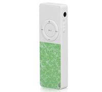 SUNGOOYUE Lettore MP3 Lettore Musicale Portatile Sottile e Classico con Chip di Riduzione del Rumore Professionale e Supporta Schede di Memoria Fino a 64 GB, per Intrattenimento, (GREEN)