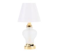 SUNGOOYUE Luce Casa per Bambole in Miniatura a LED, Lampada da Bambola da 1: 12 in Camicia con Luminosa per la Fotografia di Decorazioni in Miniatura e Artigianato