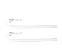 SUNGOOYUE Manicotto per Tubo di Raffreddamento a Liquido ARGB da 2 Pezzi, Luce Morbida Panoramica a 360 Gradi con Perline LED Ad Alta densità da 35 Pezzi, Sincronizzazione 5V 3PIN per di