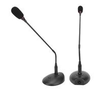 SUNGOOYUE Microfono per Conferenze Cablato, Microfono a Condensatore a Collo D'oca Flessibile con Connettore XLR e 6,5 Mm per la Registrazione di Podcast di Lezioni Online in Sala