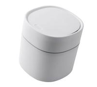 SUNGOOYUE Mini Desktop Trash Can Odor Control (Push Type) | Mini pattumiera per il controllo degli odori per gli impiegati da scrivania in ABS di dimensioni mini per il controllo