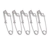 SUNGOOYUE Moschettone da Pesca, Perno Rapido Resistente alla Corrosione in Acciaio Inossidabile con Design a Forma di Zucca, per Pesca con Palangari da Surf Oceanica Acqua (3.5 * 125MM)