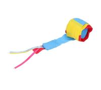 SUNGOOYUE Palla di Coda Educativa Educativa Cattura della Palla per Bambini, Meteorica a Sollievo da Stress con Coda per Allenamento Sensoriale, Materiale: Poliestere (Rosso Giallo Blu)