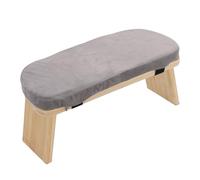 SUNGOOYUE Panca da Meditazione, Sgabello Pieghevole in Ginocchio per Preghiera Supporta Sgabello da Yoga da 260 Libbre con Morbido Cuscino in Cotone per una Postura Comoda Ed Equilibrata