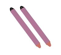SUNGOOYUE Penna Stilo per Bambini, Confezione da 2 Stilo per Touch Screen con Cavo Staccabile, Impugnatura Ergonomica per Dispositivi Tablet e Telefoni (PINK)