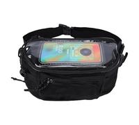 SUNGOOYUE per Moto, Pacchetto Pilota Espandibile con Finestra Touchscreen e Cinghie Regolabili, per Avventure Pendolari di Scooter Elettrici per Motociclette (25 * 13 * 13)