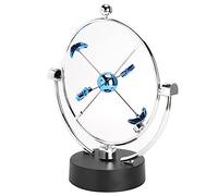 SUNGOOYUE Perpetual Motion Desk Toy Doppio Utilizzo USB e Batteria | Giocattolo da scrivania per l\'apprendimento della fisica per studenti Alimentato a batteria USB a doppio uso e batteria