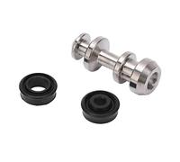 SUNGOOYUE Pistone Freno a Disco in Lega con Parti Anodizzate per XT M785, M8000, SLX M7000, 1 Pistone 2 Costole in Anelli di Gomma