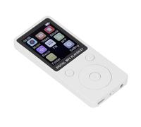 SUNGOOYUE Player Musicale HIFI Portatile con Supporto per Scheda di Memoria da 128 GB per attività Esterne Lettore MP3 Leggero per L'apprendimento e il Fitness (WHITE)