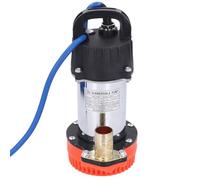 SUNGOOYUE Pompa Sommersa 24 V CC, Girante Centrifuga, Pompa a Grande Portata per Serbatoi D'acqua, Vasche Idromassaggio e Pascoli, per Pozzi Profondi con Schermo Filtrante in ABS