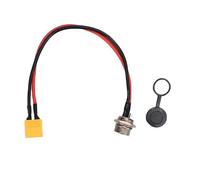 SUNGOOYUE Porta di Ricarica Scooter Elettrica, Cavo di Alimentazione a Spina con Il Coperchio Protettivo Adatto per Lo Scooter Kugoo da 8 Pollici