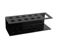 SUNGOOYUE Portapenne da Muro, Organizer in Acrilico Trasparente per Scuola e Ufficio, Portalavagna con 10 Scomparti per Penne e 1 Cancellino per Insegnanti e Studenti (BLACK)