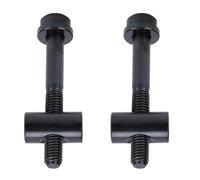 SUNGOOYUE Premium Ti Letre M5X40mm Bike Post Vite con Design Estetico Integrato per Comodi Accessori per Bici per Avventure a Lunga Distanza (Black)