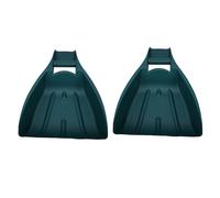 SUNGOOYUE Rastrelli Manuali per la Raccolta delle Foglie, 1 Paio, con Impugnatura Ergonomica Robusta e Poggiapolsi di Supporto, per una Rapida Rimozione Dell'erba del Prato e per