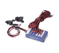 SUNGOOYUE RC Lampeggiante, di Illuminazione a LED in Plastica Kit Luci Lampeggianti di Simulazione per Cingoli per Camion per Auto 1/10 1/8 RC