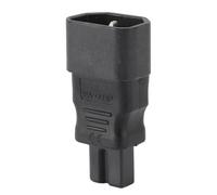 SUNGOOYUE Robusto Adattatore di Alimentazione IEC320 C14 a C7, Soluzione Duratura per Vari Dispositivi, 2 Pezzi per L'elettronica