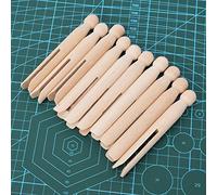 SUNGOOYUE Rocchetti in Legno per Conservare il Filo da Ricamo, Confezione | Rocchetti in Legno da 11x1,4 Cm, Superficie Liscia, Conservazione Avvolta per Forniture da Cucito Organizzate, Senza Grovigli