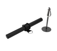 SUNGOOYUE Rullo da Polso e Avambraccio, Allenatore della Forza del Ferro con Impugnatura Anti -slittamento per lo Sviluppo del Muscolo della Spalla del Braccio Equipaggiamento da Palestra (BLACK)